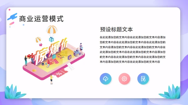 跨境电商商业计划书通用PPT模板