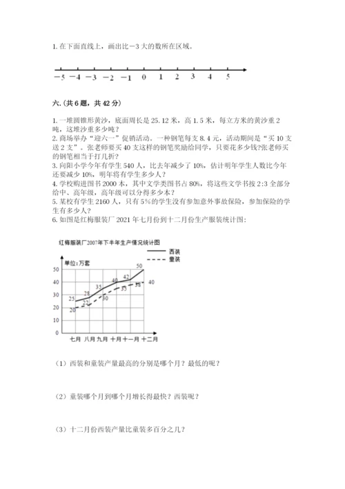 浙江省宁波市小升初数学试卷及答案【夺冠系列】.docx