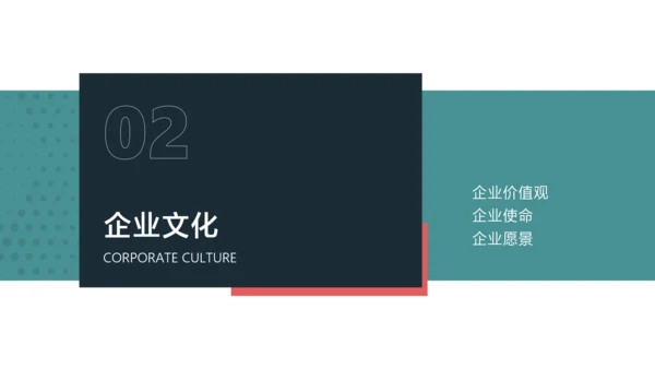 青色极简风零售百货企业宣传介绍
