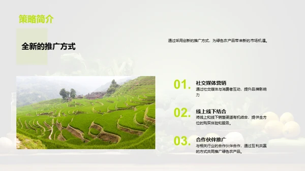 绿色农产品营销策略