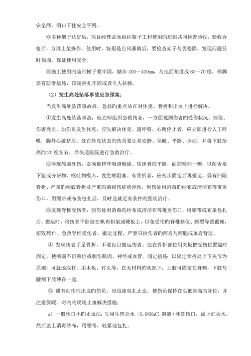 优质建筑企业安全生产应急全新预案.docx