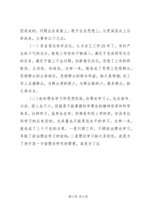 税务局副局长党性分析及整改措施 (2).docx