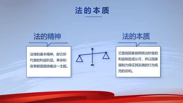 蓝色大气法律工作述职报告动态PPT