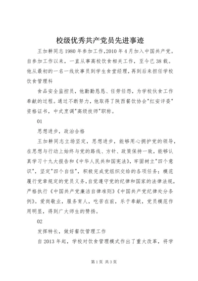 校级优秀共产党员先进事迹.docx