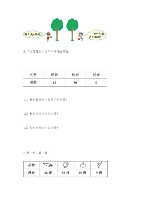 小学二年级数学应用题大全附参考答案【满分必刷】.docx