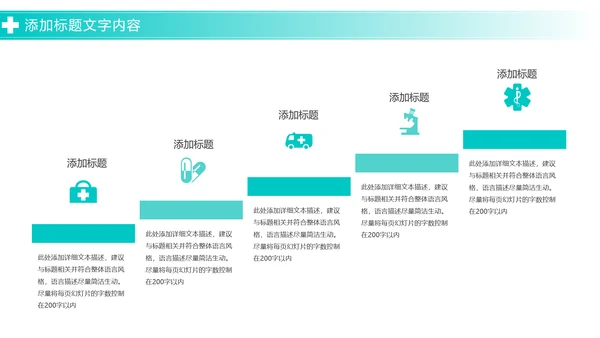 极简医疗报告医学研究医院工作汇报PPT模板