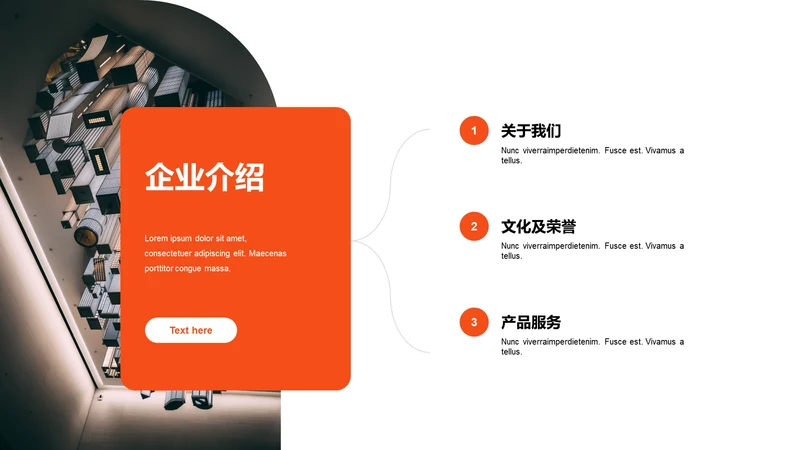 单色扁平3项企业介绍