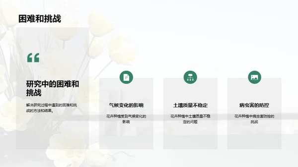 科技养花：革新之路