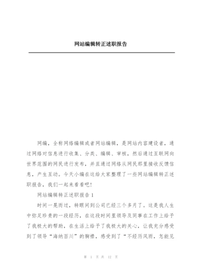 网站编辑转正述职报告.docx