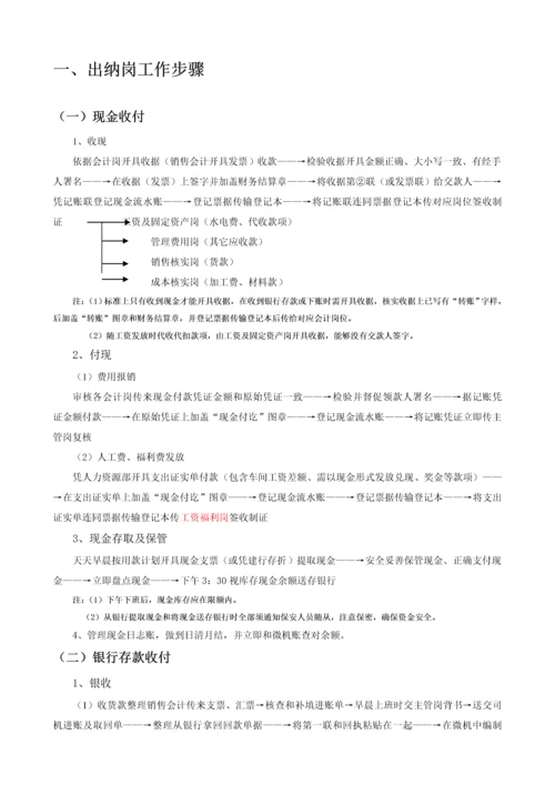 会计核算岗位工作综合流程.docx