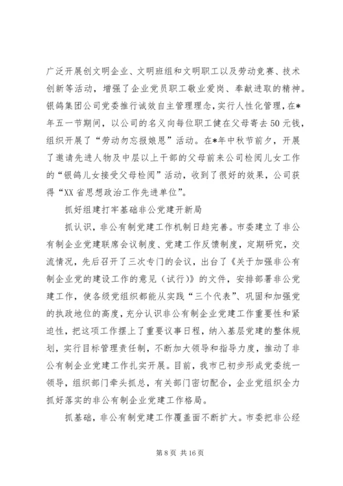 我市党的基层组织建设巡礼.docx