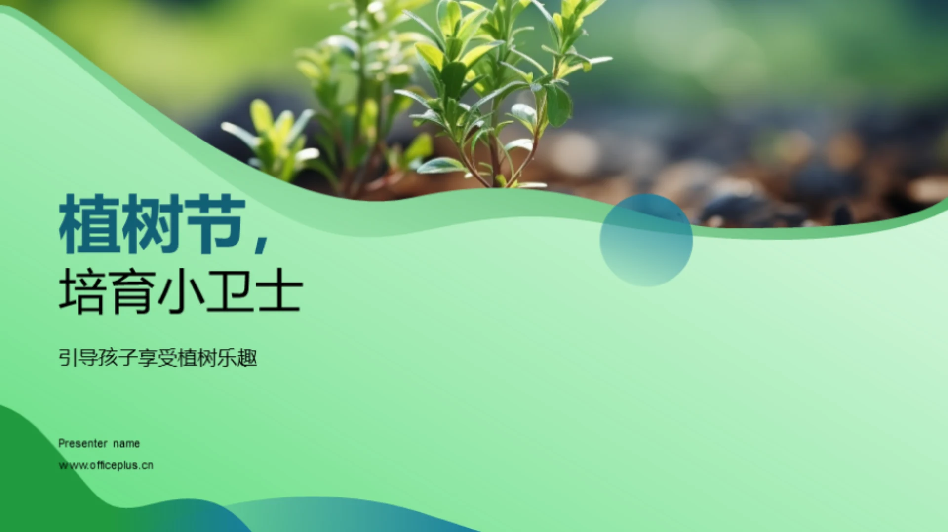 植树节,培育小卫士