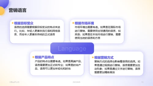 蓝紫色3D风电商营销活动策划PPT模板