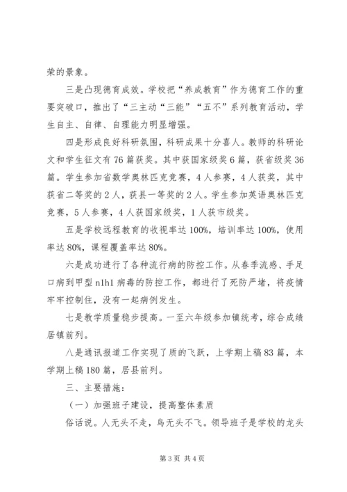 小学目标管理考评工作自查报告.docx