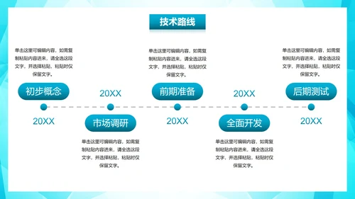 简约科技风公司企业商业计划书PPT模板