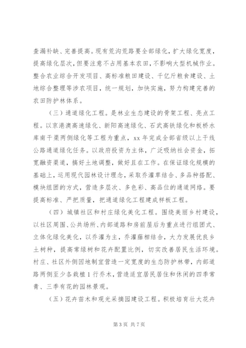 林业局造林绿化实施方案.docx