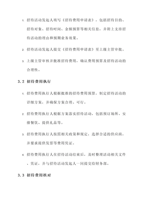 公司业务招待费管控方案