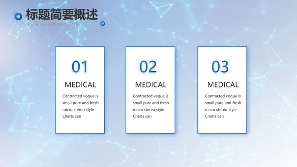 蓝色科技信息化建设工作总结PPT