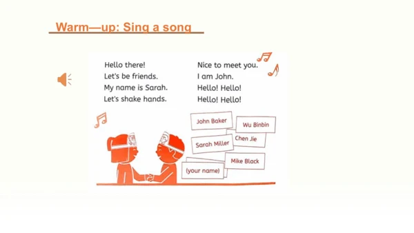 Unit 1 Making friends 第二课时课件（共24张PPT）