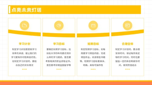 黄色潮流风格启航新征程PPT模板