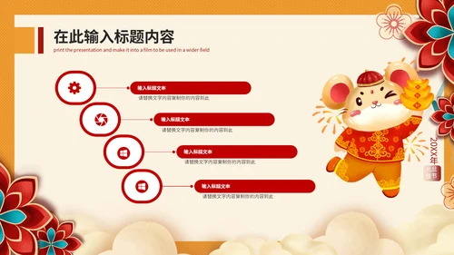 元旦快乐晚会庆典策划方案通用PPT模板