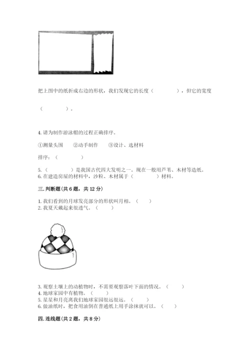 教科版科学二年级上册《期末测试卷》精品（考点梳理）.docx