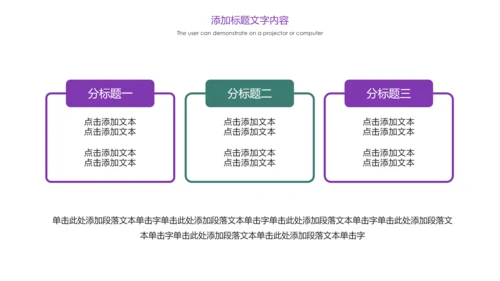 紫色唯美教育课件教学培训PPT模板