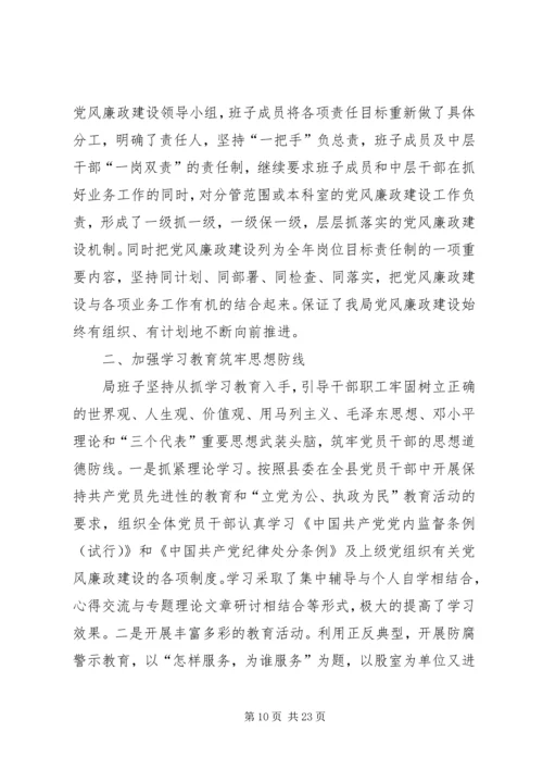 学校党风廉政建设责任制工作自查报告.docx