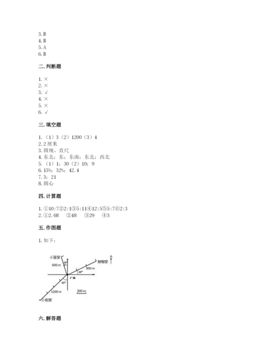 小学六年级数学上册期末考试卷含完整答案【全优】.docx