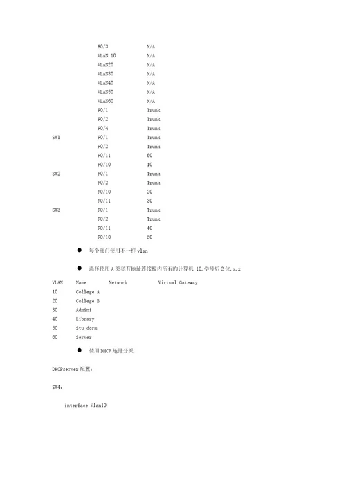 网络课程设计模板
