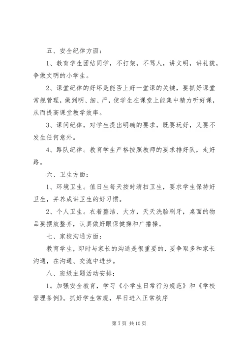 五年级下期班主任工作计划2篇.docx