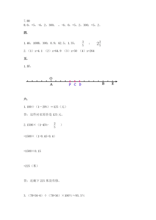 贵州省贵阳市小升初数学试卷精品（易错题）.docx