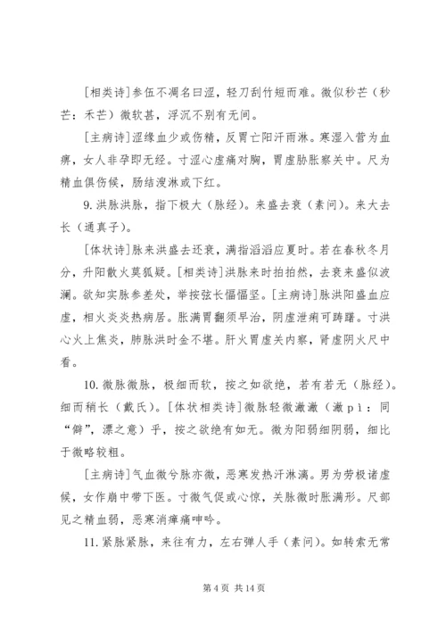 学习《中医诊断学》的体会 (5).docx