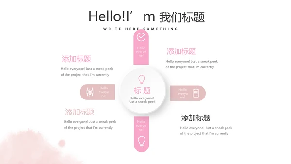 创意彩妆总结计划汇报动态PPT