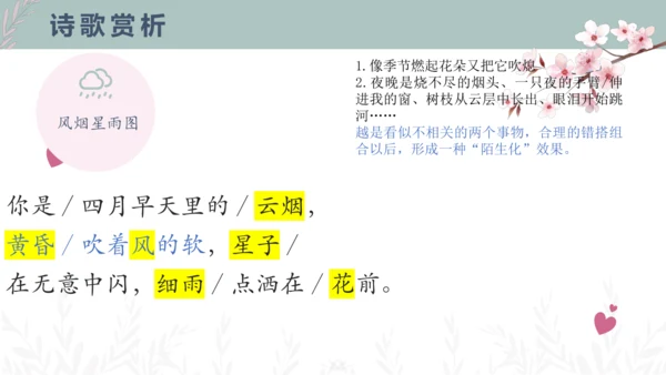5 你是人间的四月天 课件