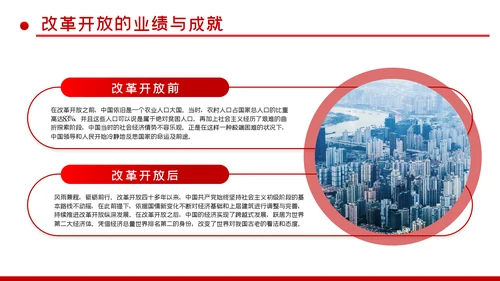 改革开放成就与经验总结改革开放史党建PPT党课