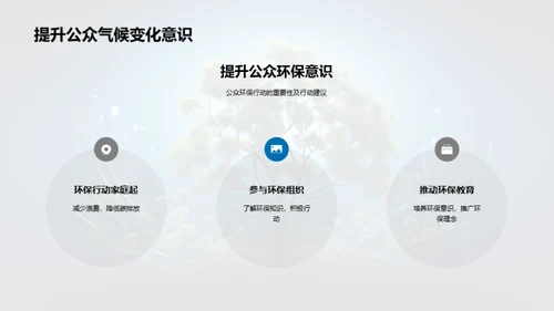 全球气候变迁与生态影响