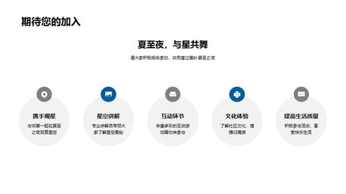 夏至观星，社区共融