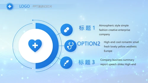 蓝色智慧医疗信息化建设工作总结PPT