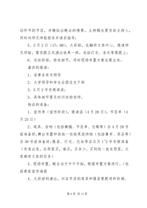 五四青年节活动方案-五四青年节活动主题.docx