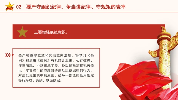 严守六大纪律争当讲纪律守规矩好党员ppt课件