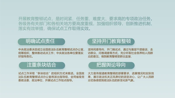 蓝色中国风党建党风廉政纪检监察动态PPT