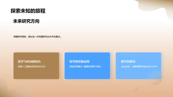 哲学研究新篇章