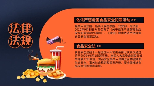 KFC汉堡麦当劳肯德基通用PPT模板