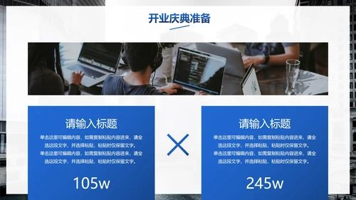 高级实景城市商业中心开业庆典策划方案PPT模板