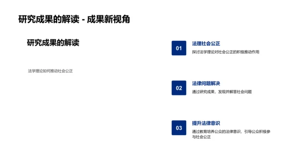 法学研究助力社会公正PPT模板