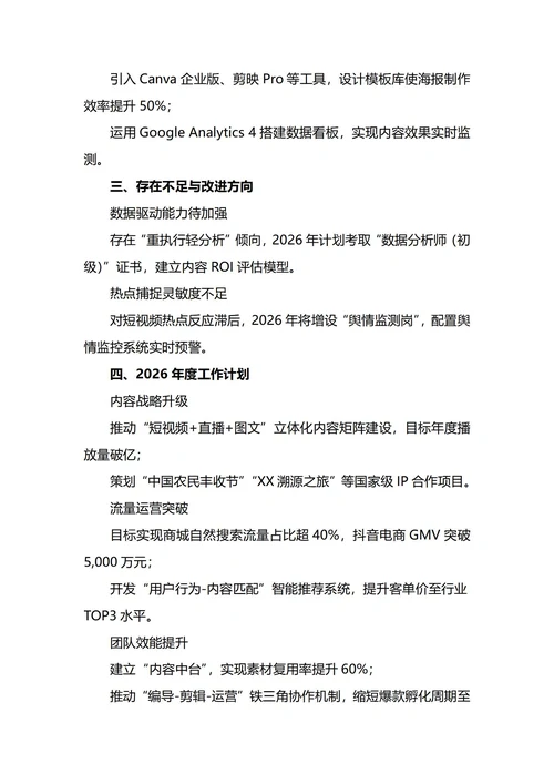 网络编辑年终工作总结