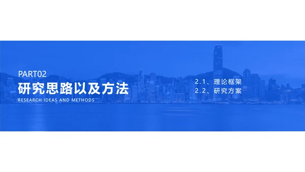 简约商务风经济管理论文答辩