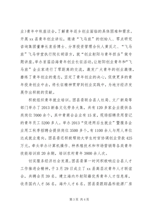 乡镇团委青年工作总结.docx
