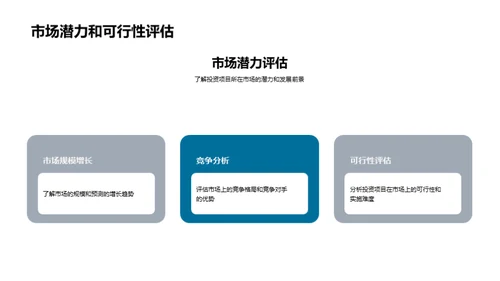 投资决策分析